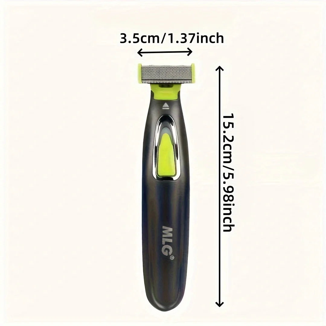 Electric Shaver For Men Women USB Rechargeable Shaver Portable Full Body Trimmer T Shaped Blade Razor For Armpit For Washable