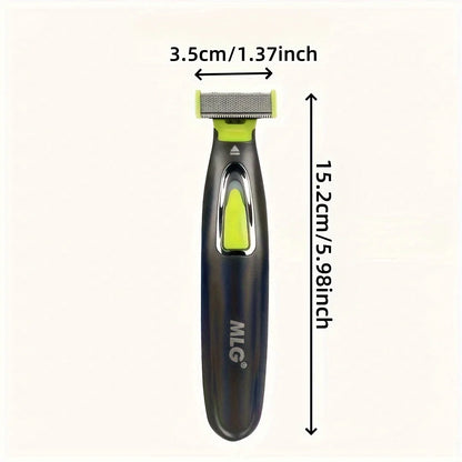 Electric Shaver For Men Women USB Rechargeable Shaver Portable Full Body Trimmer T Shaped Blade Razor For Armpit For Washable