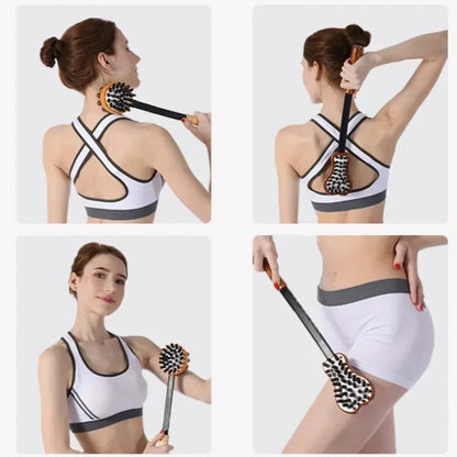 Massage Hammer Meridians Back Knock Massage Hammer Back Massage Leg Relaxing Massager Two-sided Percussion Massager Массажеры