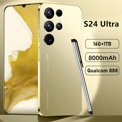 Hot New S24 Ultra Smart phone 7.3 inch Full Screen 4G/5G Cell Phone 22TB+2TB 7800mAh Mobile Phones Global Version Celulares
