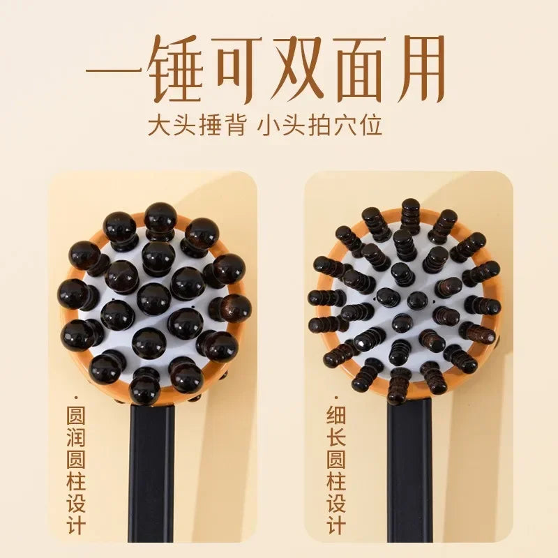 Massage Hammer Meridians Back Knock Massage Hammer Back Massage Leg Relaxing Massager Two-sided Percussion Massager Массажеры